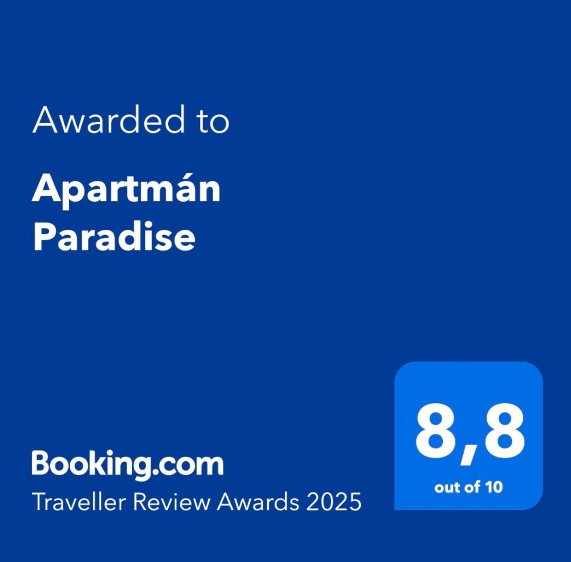 Apartman Paradise Bešeňová Eksteriør billede